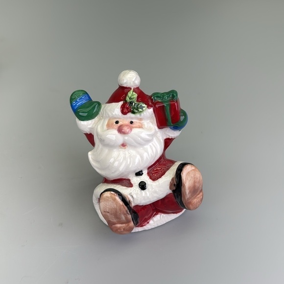 Fitz and Floyd Tumbling Santa Figurines - Picture 5 of 6